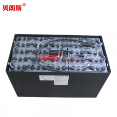 6PzS660L牽引動力電池規格表 48V海斯特叉車660Ah平衡重5噸電動叉車電瓶高清圖